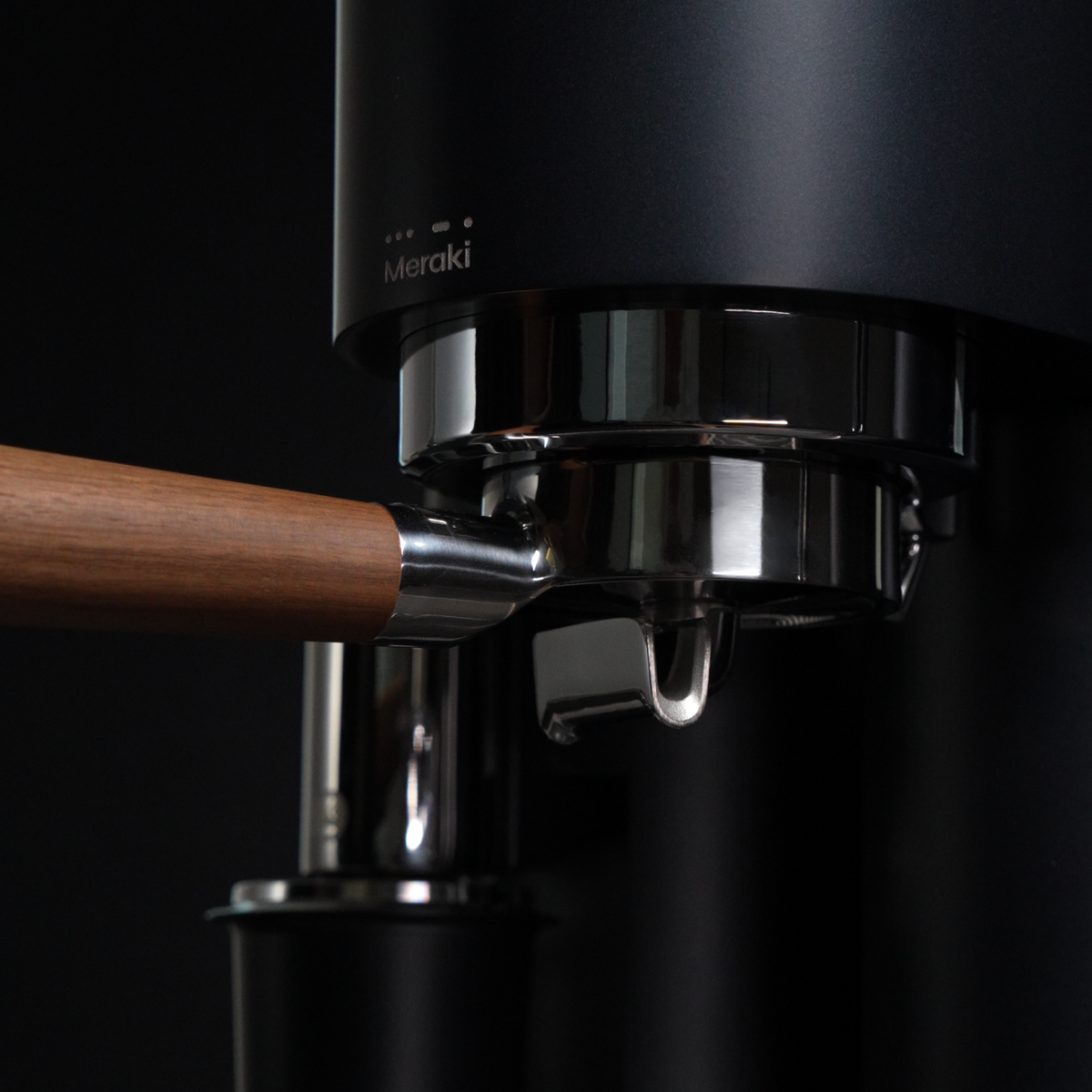 Meraki Espresso Machine — dual boiler with commercial rotary pump