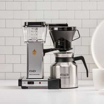 Technivorm Moccamaster KBTS 741 8-Cup Coffee Maker, Polished Silver #79212