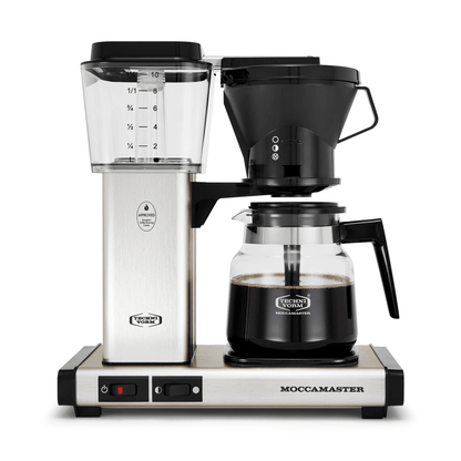 Technivorm Moccamaster KB Coffee Maker, Brushed Silver #59691